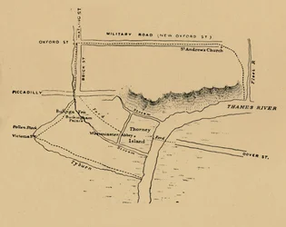 De situatie van Westminster, 1908