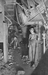 De Stookruimte van een Slagschip, 1914