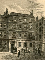 Het stenen huis, Knightrider Street, 1897