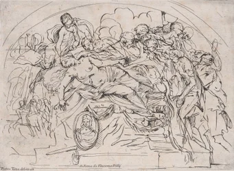 De zelfmoord van Dido, 1650-1700