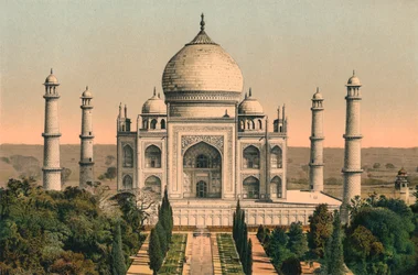 De Taj Mahal in Agra, ca. 1895, 1904