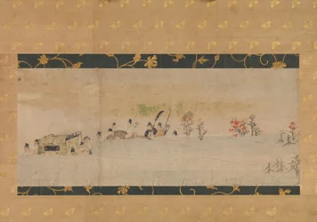 Het Verhaal van Sumiyoshi Sumiyoshi monogatari emaki, eind 13e eeuw