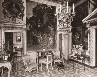De tapijtkamer, Chiswick House, Londen, 1894