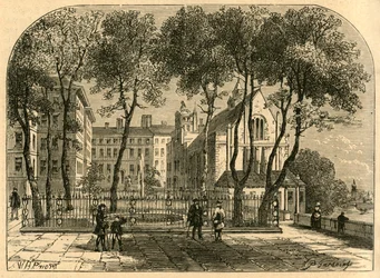 De Tempelfontein, van een Oude Prent, 1897