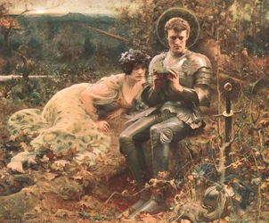 De verleiding van Sir Percival, ca. 1894, ca. 1902