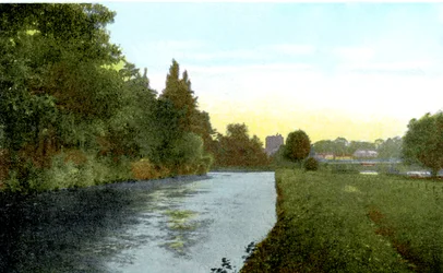 De Theems bij Cookham, Berkshire, 20e eeuw