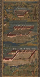 De drie heilige heiligdommen in Kumano: Kumano Mandala