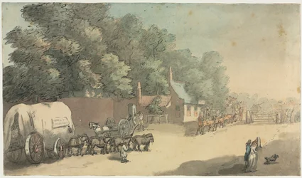 De tolpoort, 1700s