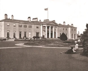 De residentie van de onderkoning, Dublin, Ierland, 1894