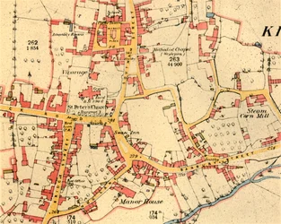 Het Dorp Kineton, Warwickshire, 1885-1887, 1944