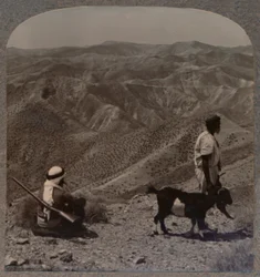 De wildernis van Judea en de plaats van de zondebok, c1900