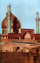 De al-Askari Moskee, Samarra, Irak, ca. 1930s