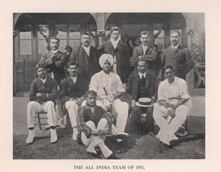 Het all-India cricketteam van 1911 1912