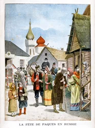 Het vatfeest, Rusland, 1901