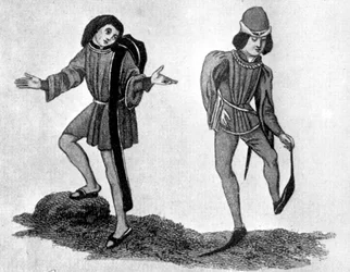De berretino en poleyn, 15e eeuw, 1910