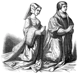 De bourgeoisie van Gent biddend, 15e eeuw 1846