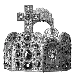 De diadeem van Karel de Grote, 8e eeuw