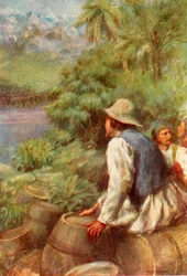 De olifanten kwamen zoals verwacht, 1917
