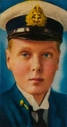 De toekomstige koning Edward VIII toen hij cadet was in de Koninklijke Marine, c1907-c1910