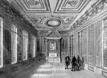 Het Interieur van het Paleis Hof van de Marshalsea