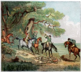 De Jacht, vossenjacht, 1787