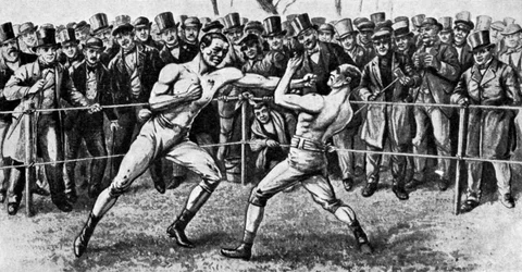 Het laatste vuistgevecht, Farnborough, Hampshire, 17 april 1860 1951