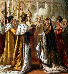 Het huwelijk van Hendrik VII, 1486, c1850