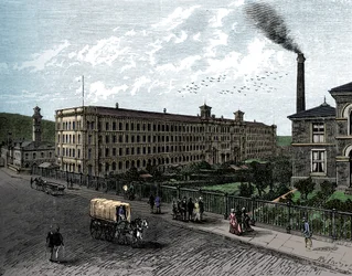 De molen bij Saltaire, ca. 1880