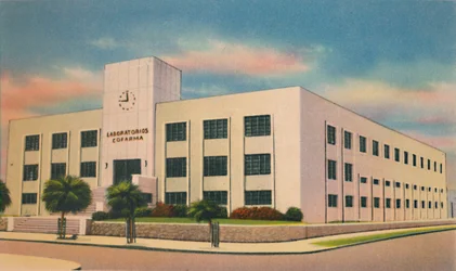 Het moderne COFARMA-gebouw, Barranquilla, ca. 1940s