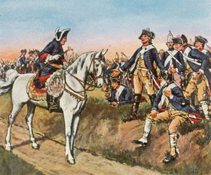 De ochtend na de aanval bij Hochkirch, 14 oktober 1758, 1936