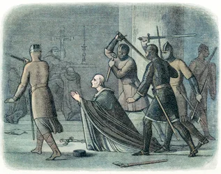 De moord op Thomas Becket, 1170, 1864