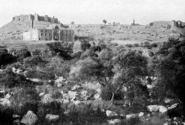 De ruïnes van de Tempel van Diana, Efeze, Izmir, Turkije