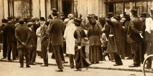 Het zinken van de Lusitania, mei 1915, 1933