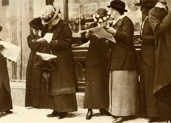 Het zinken van de Lusitania, mei 1915