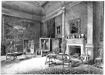 De studio van John Everett Millais, c1880-1882