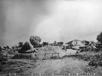 De stad Caney na gevechten, 1898, 1920s