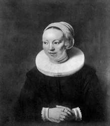 De vrouw van Nicolas Berghem