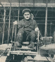 De winnaar van de £10.000 prijs voor de vlucht van Londen naar Manchester, 1910 ca. 1937
