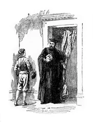 De jonge Galileo en Ostilio Ricci, 20e eeuw