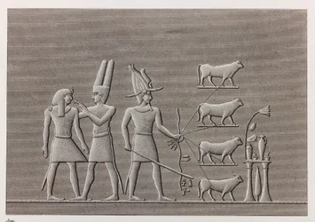 Thebe, Louqsor (detail)