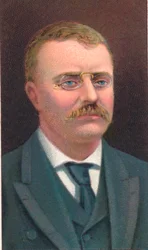 Theodore Roosevelt 1858-1919, 26e President van de Verenigde Staten, 1906