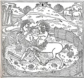 Theseus en de Centaur, Plutarchus: Vitae Parallelae, 1491, 1917