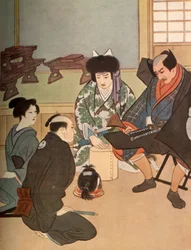 Dit is het hoofd van Kanshusai, de zoon van Heer Sugawara!, 1919