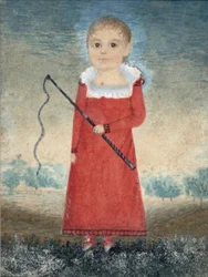 Thomas Wix Borden op tweejarige leeftijd, ca. 1820