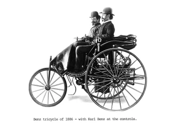 Driewielige Benz-motorwagen, 1886