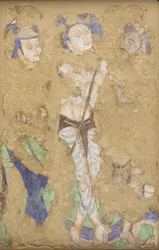 Drie Figuren, uit Grot 224, 4e-6e eeuw