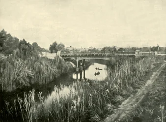 Torrens Lake, Adelaide, 1901
