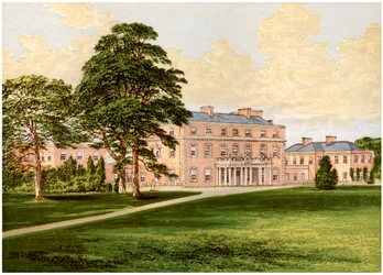 Trafalgar House, Wiltshire, huis van Earl Nelson, ca. 1880