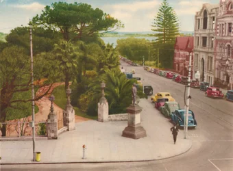 Treasury Gardens, ca. 1947