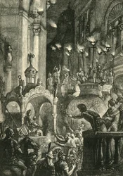 Triomf van Heraclius in Constantinopel, 629AD, 1890